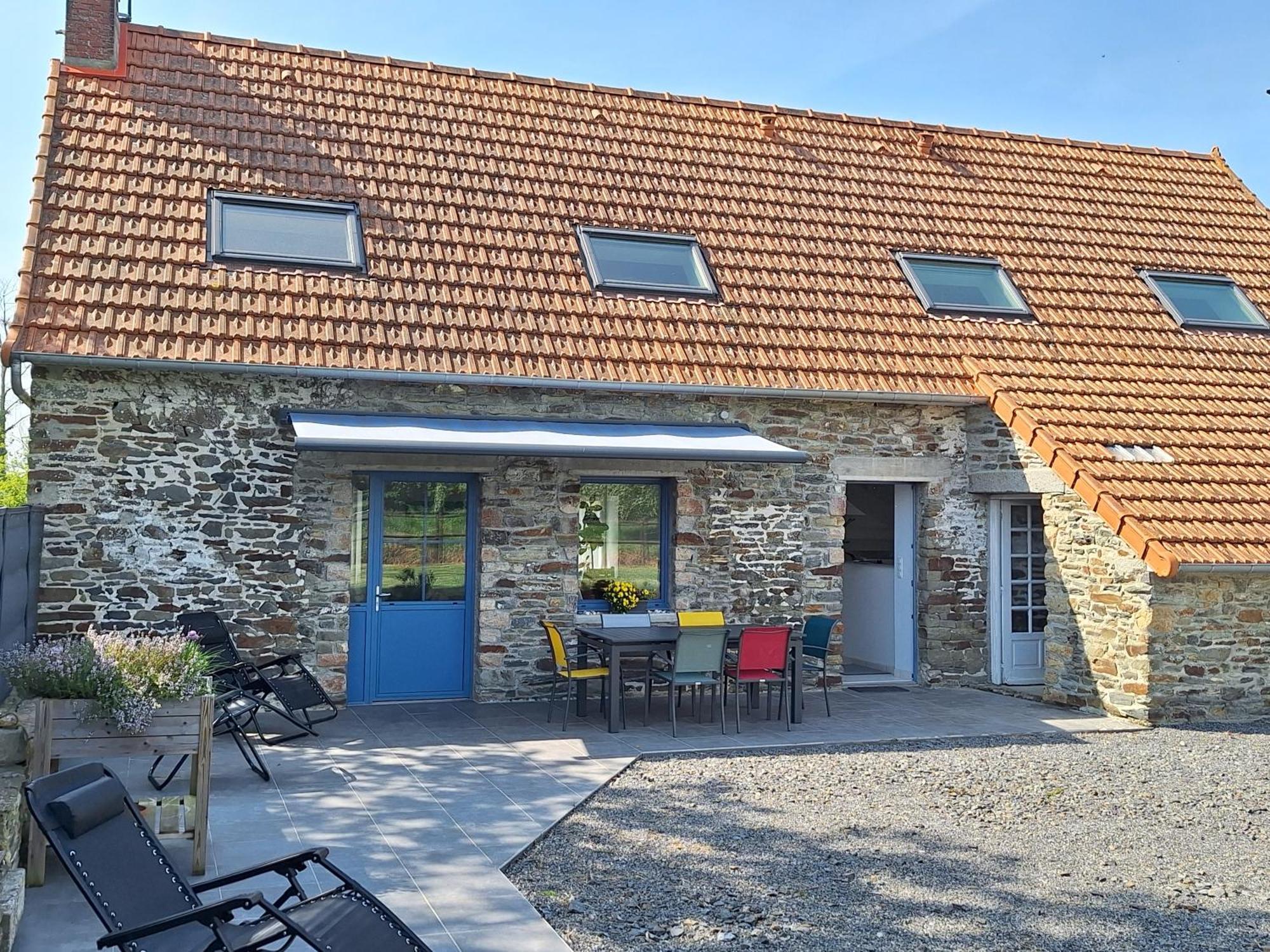 Les Hirondelles De La Baie Villa Vains Exteriör bild